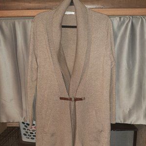 Brown Knit Cardigan